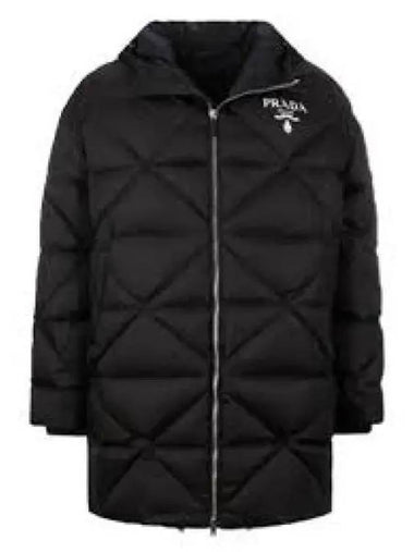 Down coat black SGC042 1WQ8 F0002 1257561 - PRADA - BALAAN 1