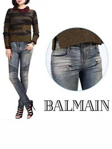 Female biker mid cheongjin 271760 - BALMAIN - BALAAN 1