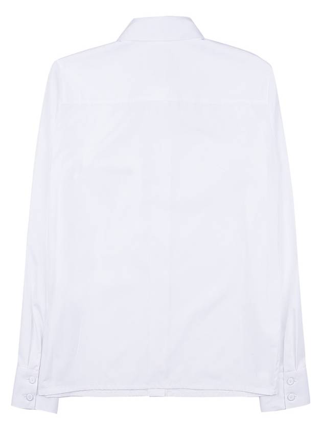 Logo zipper pocket cotton shirt FS8063 AFLK F0ZNM - FENDI - BALAAN 3