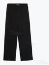 Le Pantalon Straight Pants Black - JACQUEMUS - BALAAN 2