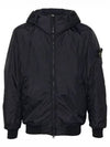 Crinkle Reps R NY Padding Black - STONE ISLAND - BALAAN 2