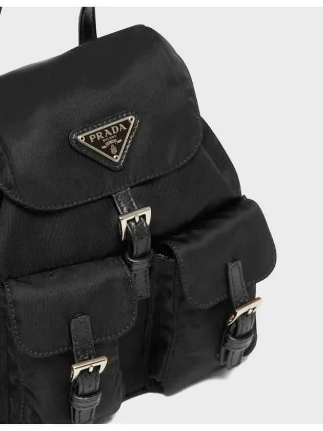 Re-Nylon Mini Backpack Black - PRADA - BALAAN 6