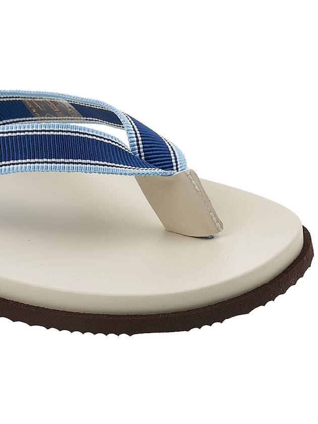 Rubber Flip Flops Cream - BRUNELLO CUCINELLI - BALAAN 10