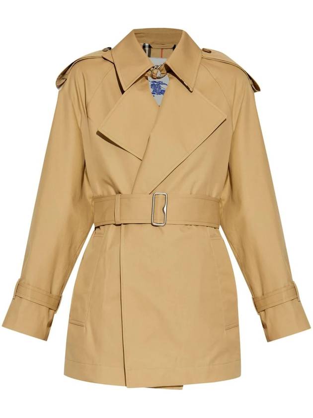 Gabardine Trench Coat Beige - BURBERRY - BALAAN 2