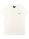 New Denise Logo Short Sleeve T-Shirt White - A.P.C. - BALAAN 2