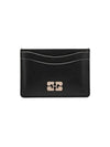 Bou Card Wallet Black - GANNI - BALAAN 2