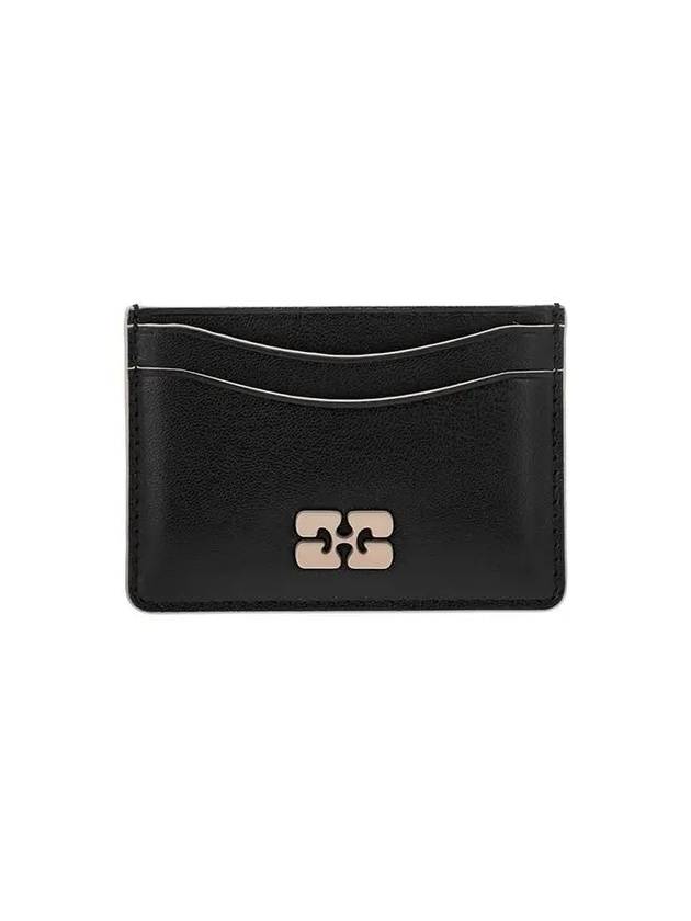 Bou Card Wallet Black - GANNI - BALAAN 2