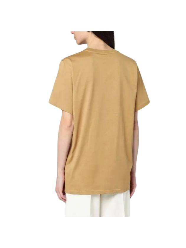 Mango Cotton Short Sleeve T-Shirt Ecru - MAX MARA - BALAAN 1