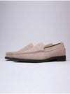 Brie Suede Loafer Beige - FLAP'F - BALAAN 3