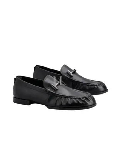 Double T Ring Loafers Black - TOD'S - BALAAN 2