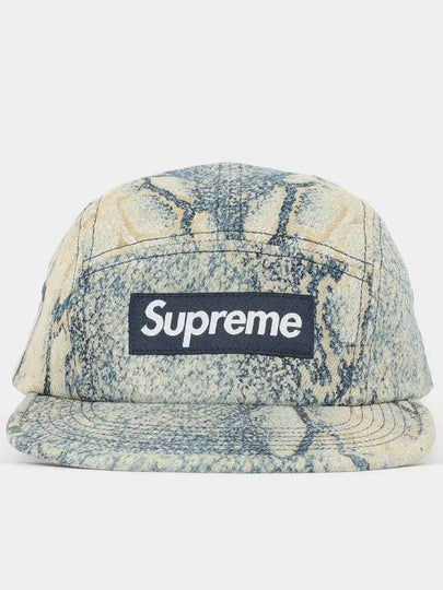 Patch Logo Denim Camp Cap FW24H37 SNAKE - SUPREME - BALAAN 2