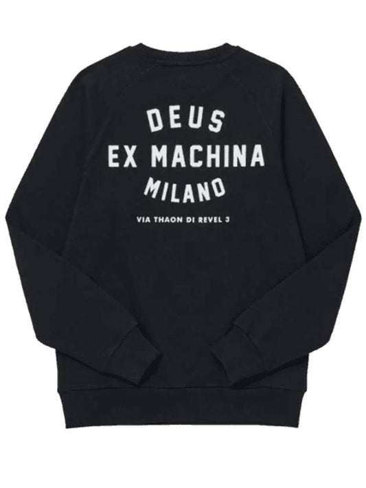 Milan Address Sweatshirt Black - DEUS EX MACHINA - BALAAN 1