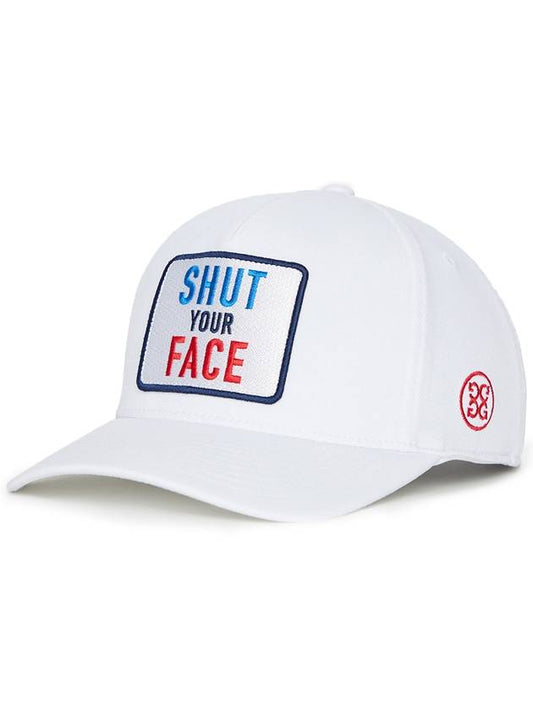 Shut Your Face Stretch Twill Snapback G4AS23H37 - G/FORE - BALAAN 1