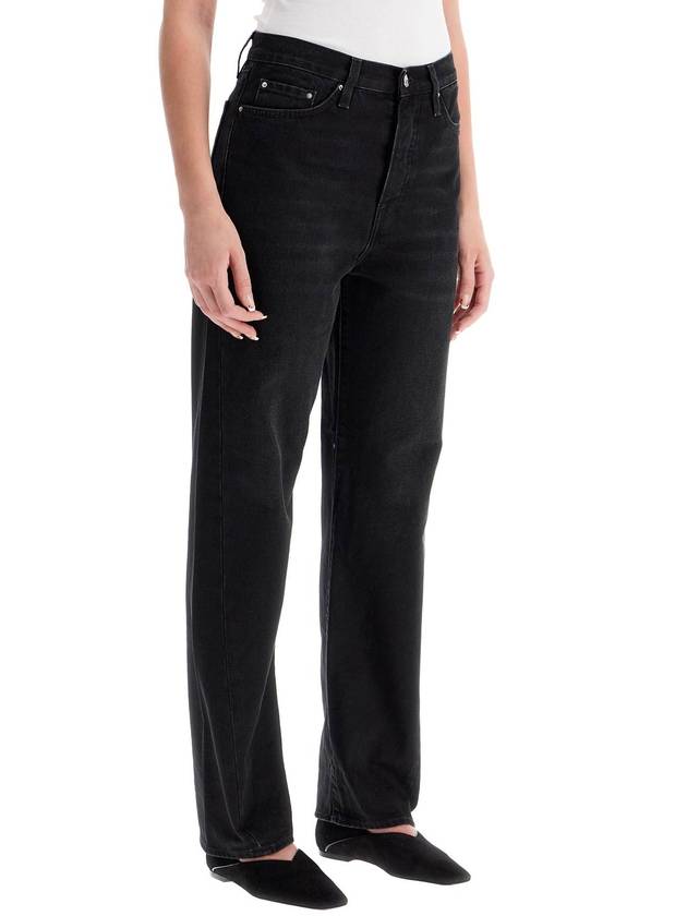 Twist Seam Jeans Black - TOTEME - BALAAN 3