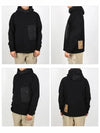 Pocket Cotton Hood Black - TEN C - BALAAN.