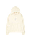 Special fleece light beige big logo hood relaxed fit - CETO - BALAAN 1