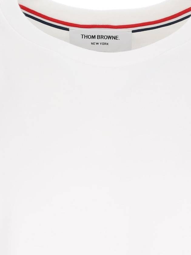 Thom Browne T-shirts and Polos White - THOM BROWNE - BALAAN 4