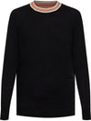 Cashmere Knit Top Black - BURBERRY - BALAAN 2