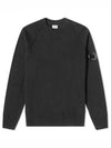 Lens Wappen Wool Blend Knit Top Black - CP COMPANY - BALAAN 2