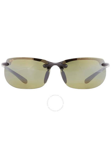 Maui Jim Banyans Maui HT Wrap Unisex Sunglasses HT412-02 70 - MAUI JIM - BALAAN 1