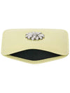 Daisy Slim Mini Transportation Card Wallet Pale Lemon - LE MASQUE - BALAAN 5