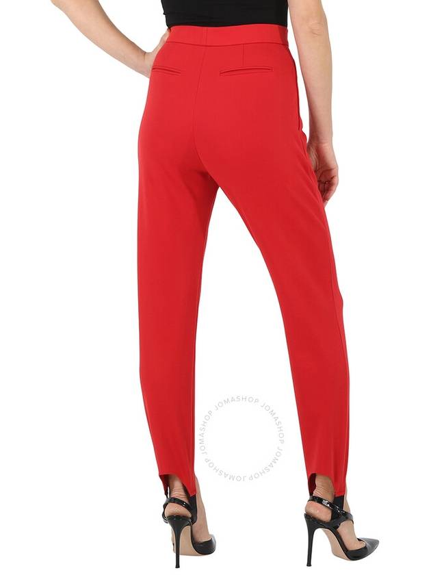 Women's Jodhpurs Straight Pants Red - BURBERRY - BALAAN 4