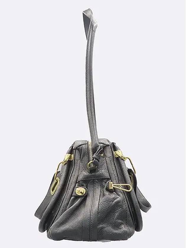 8HS891 Black Color Paraty M Size Tote Bag Shoulder Strap 2WAY - CHLOE - BALAAN 2