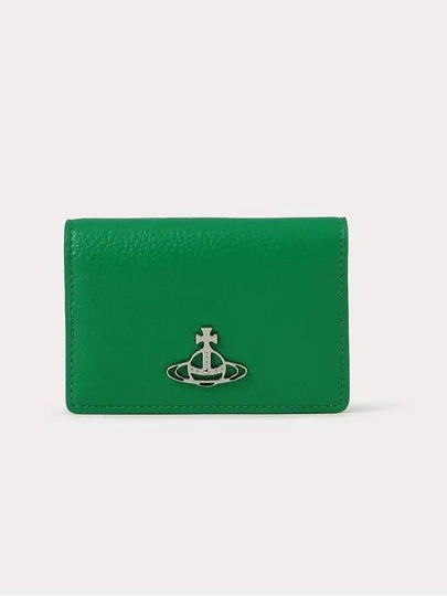 ORB Logo Card Wallet Green - VIVIENNE WESTWOOD - BALAAN 2