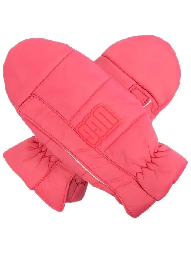 Kids Maxi Logo Gloves Cosmo Pink 100038 CMPK - UGG - BALAAN 1