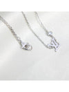 Idylle Blossom LV Necklace Silver - LOUIS VUITTON - BALAAN 4