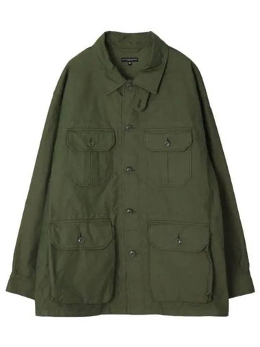 Suffolk Shirt Jacket Olive CP Weather Poplin 23F1D060 NQ215 EU001 Suit Blazer - ENGINEERED GARMENTS - BALAAN 1