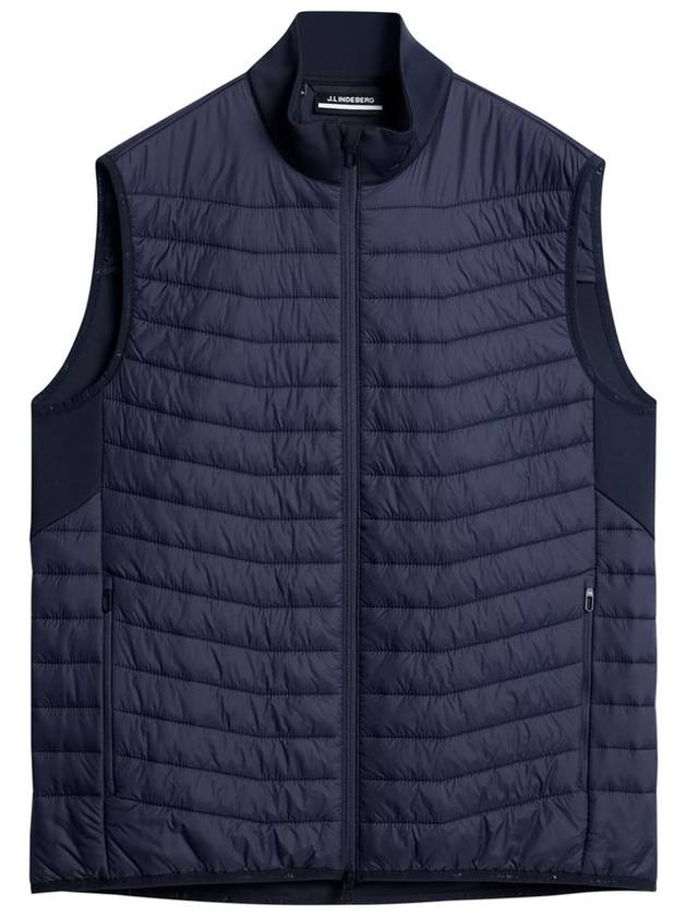 Men's Holden Quilt Hybrid Vest Navy - J.LINDEBERG - BALAAN 2