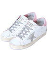 Superstar White Pink Heel Tab Sneakers - GOLDEN GOOSE - BALAAN 2