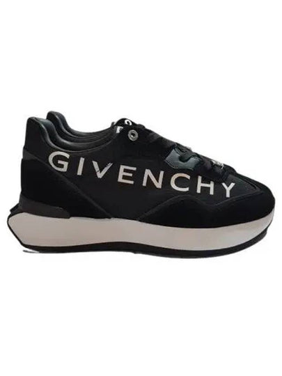 GIV Runner Low Top Sneakers Black - GIVENCHY - BALAAN 2