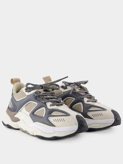 Satellite Runner Sneakers - Axel Arigato - Leather - White/Beige - AXEL ARIGATO - BALAAN 2