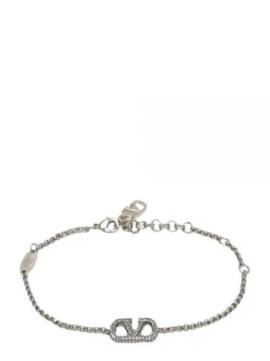 24 4W0J0F84 YCW 68S 4W2J0F84 Metal V LOGO Signature Bracelet - VALENTINO - BALAAN 1