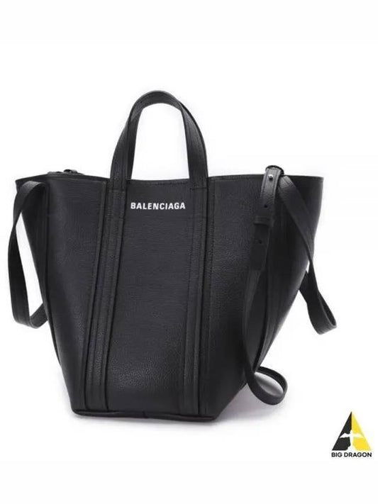 Calfskin Everyday Tote Bag Black - BALENCIAGA - BALAAN 2