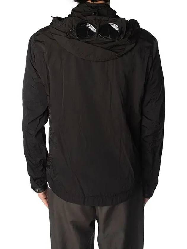 Men's Chrome R Goggles Hooded Jacket Black - CP COMPANY - BALAAN 6