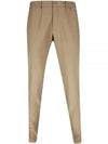 Men's Stuart Striped Pants Tiger Brown - J.LINDEBERG - BALAAN 2