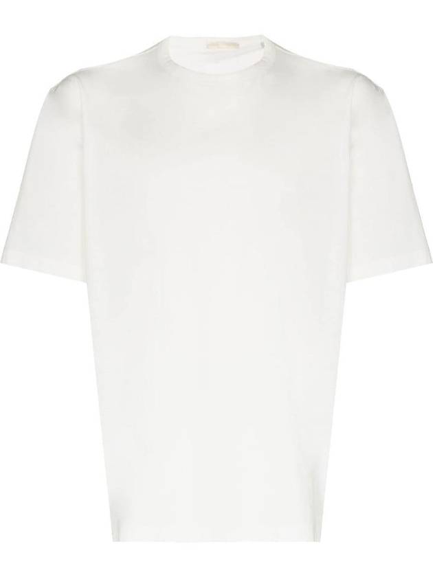 New Box Cotton Crew Neck Short Sleeve T-Shirt White - OUR LEGACY - BALAAN 2