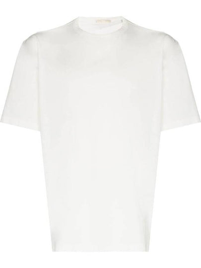 New Box Cotton Crew Neck Short Sleeve T-Shirt White - OUR LEGACY - BALAAN 2