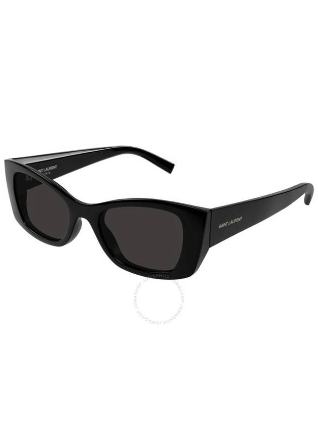 Saint Laurent Black Cat Eye Ladies Sunglasses SL 593 001 52 - SAINT LAURENT - BALAAN 1