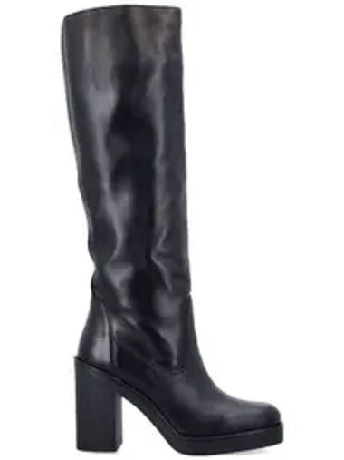 Bethenny 80 leather long boots black - STUART WEITZMAN - BALAAN 1