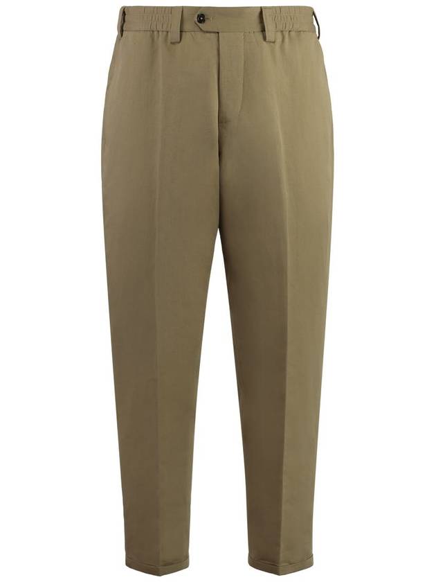 Pt01 Cotton-Linen Trousers - PT01 - BALAAN 1