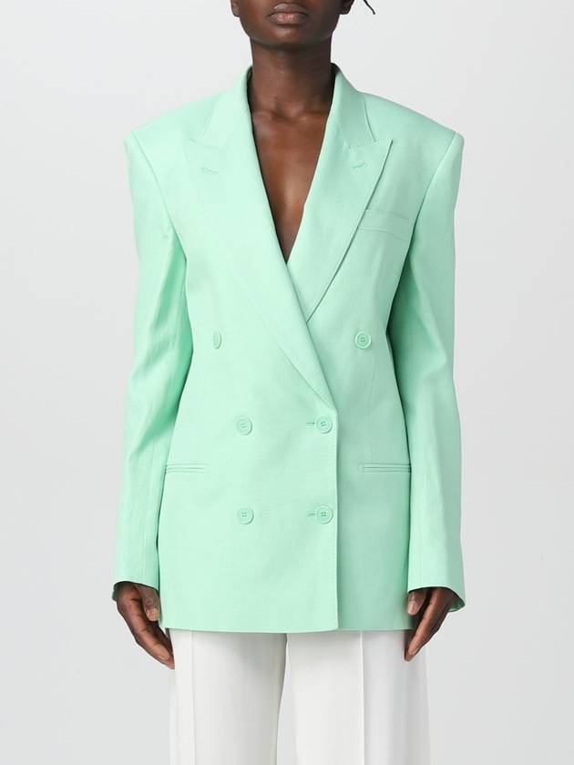 Blazer Stella McCartney in viscosa e lino - STELLA MCCARTNEY - BALAAN 1