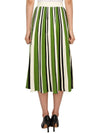 Editta Long Pleated Skirt Green - MAX MARA - BALAAN 5