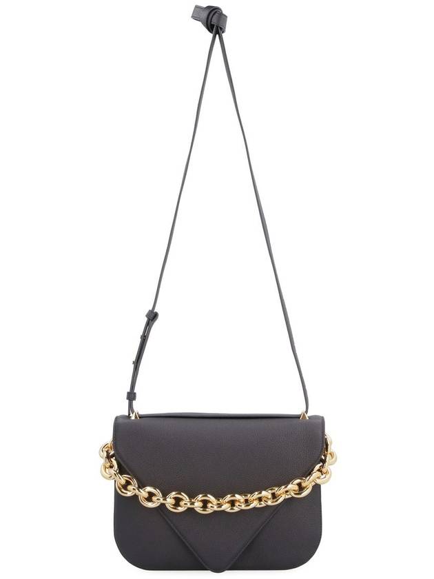 Mount Chain Cross Bag Black - BOTTEGA VENETA - BALAAN 4