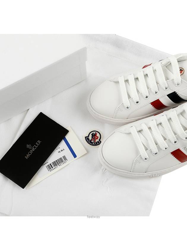 Ariel Low-Top Sneakers White - MONCLER - BALAAN 8