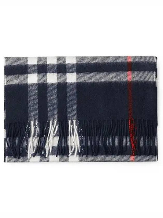 Classic Check Cashmere Scarf - BURBERRY - BALAAN 2