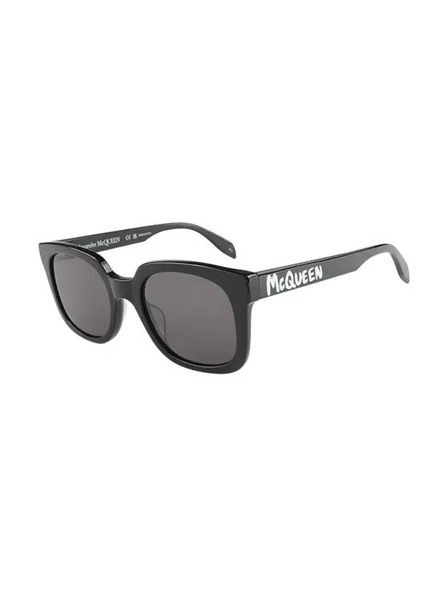 Eyewear Square Acetate Sunglasses Black - ALEXANDER MCQUEEN - BALAAN 4